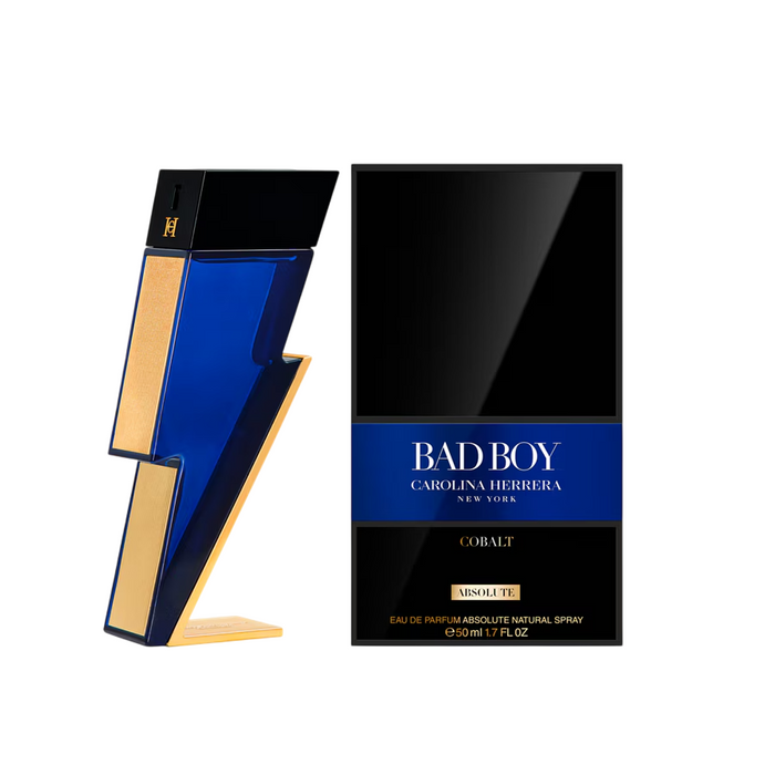 Apă de parfum Carolina Herrera Bad Boy Cobalt Absolute, pentru bărbați, 50 ml