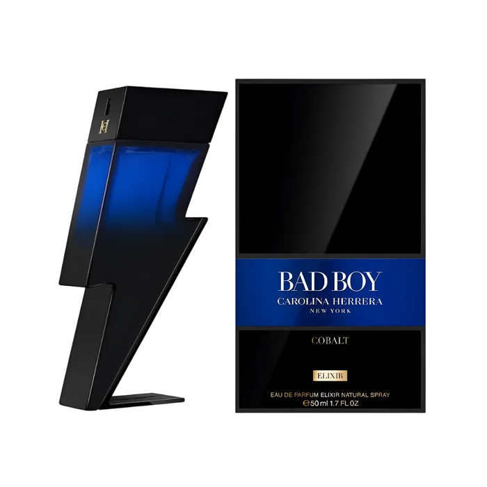 Apă de parfum Carolina Herrera Bad Boy Cobalt Elixir, pentru bărbați, 50 ml