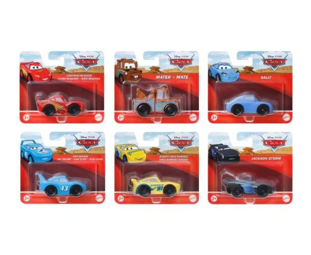 Mașinuță metalică Mattel Cars 3, diverse modele, scara 1:55