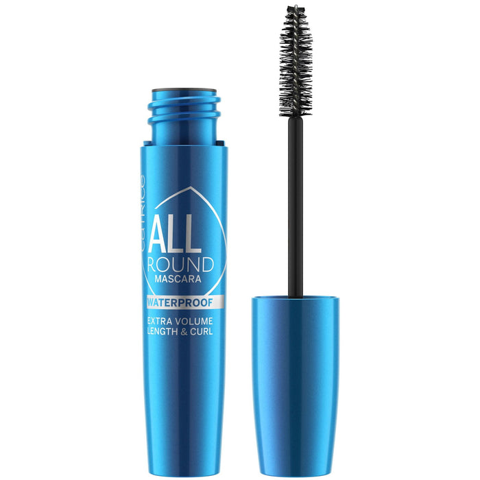 Mascara Catrice Allround, rezistentă la apă, volum, nuanța 010 Blackest, 12 ml