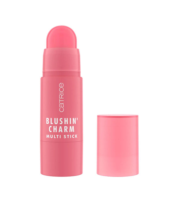 Fard de obraz tip baton Catrice Blushin' Charm, multifuncțional, nuanța 010 Pink Sweetheart, 5,5 g
