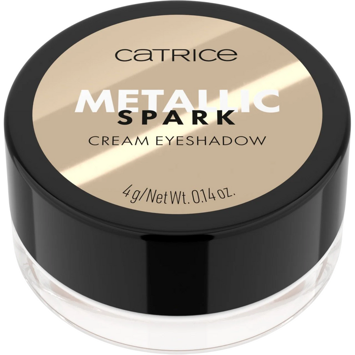 Fard de ochi cremos Catrice Metallic Spark, strălucitor, nuanța 010 Champagne Chic, 4 g
