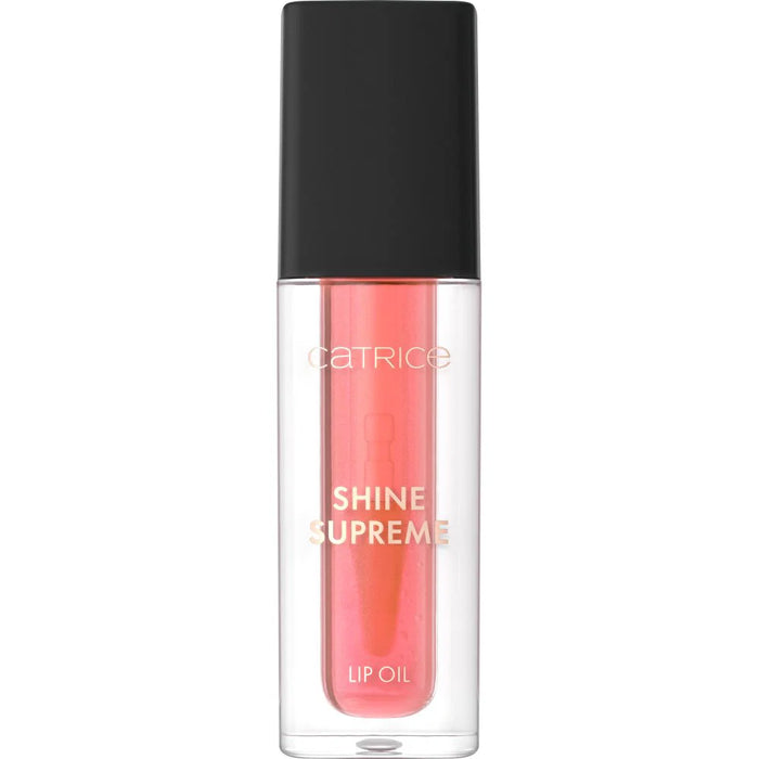 Ulei de buze Catrice Shine Supreme, hidratant și emolient, nuanța 020 Peach Please, 4 ml