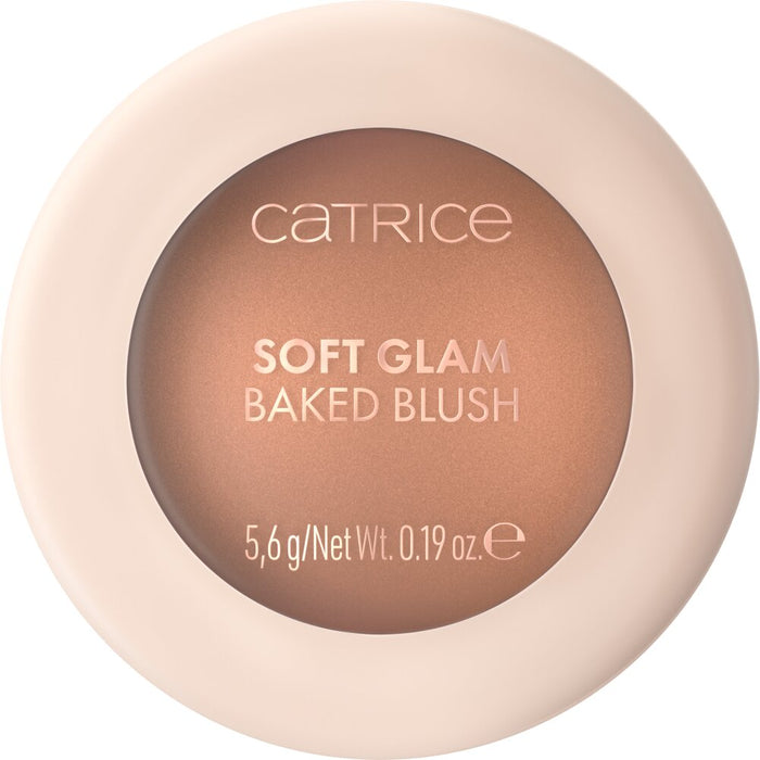 Pudră de obraz Catrice Soft Glam Baked Blush, iluminatoare, nuanța 060 Blonzer Heat, 5,6 g
