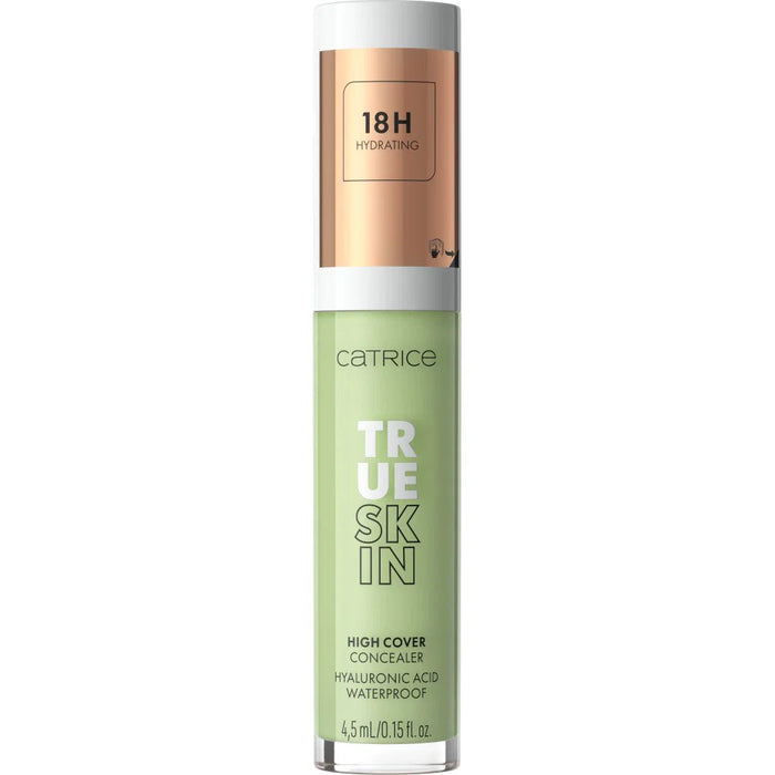 Corector lichid Catrice True Skin, rezistent la apă, acoperire mare, nuanța 300 CC Green, 4,5 ml