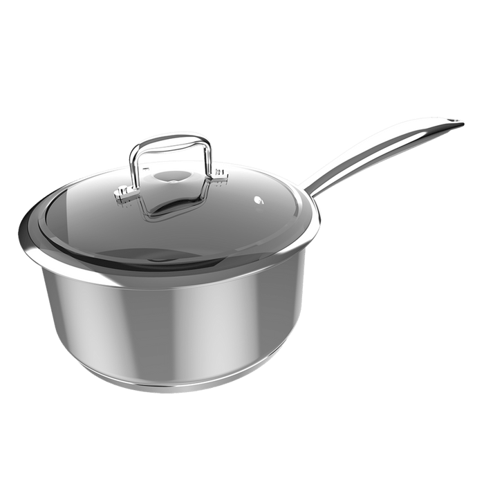 Cratiță Cecotec Polka Classy 16 Pot Steel, 1,3 l, 16 cm, inox