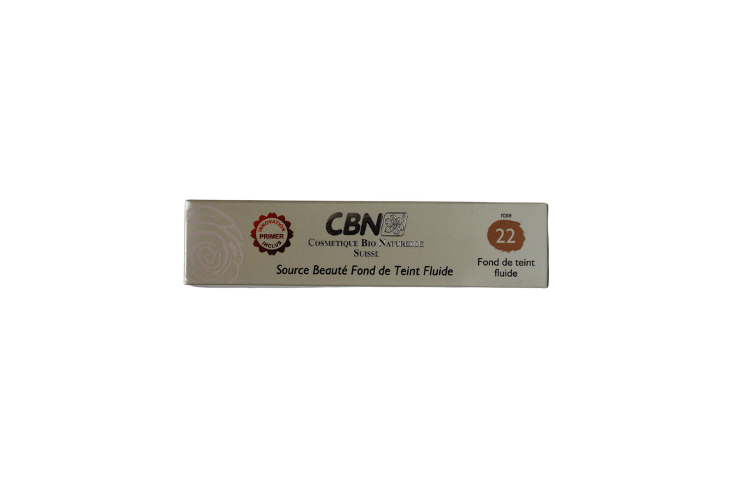 Fond de ten lichid CBN Source Beaute, finisaj satinat, nuanța 22, 30 ml