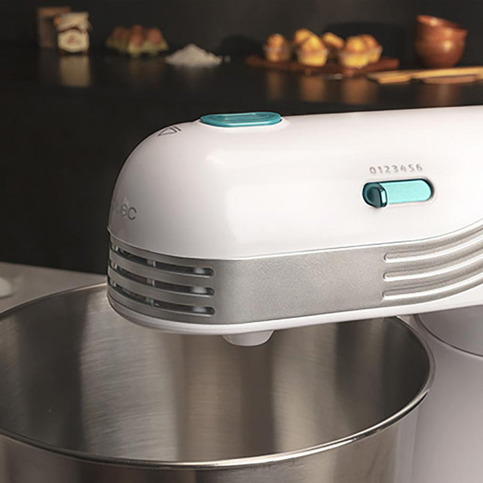 Mixer planetar Cecotec Cecomixer Easy White, 3 l, 6 trepte de putere, 5 funcții