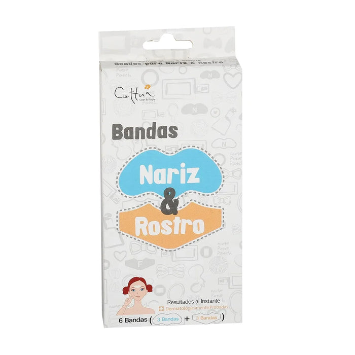 Benzi pentru nas Cettua Cleansing & Exfoliating, curățare și exfoliere, 12 buc