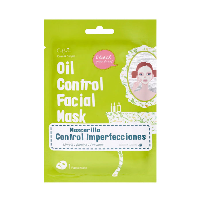 Mască facială Cettua Oil Control, pentru controlul sebumului, 20 g