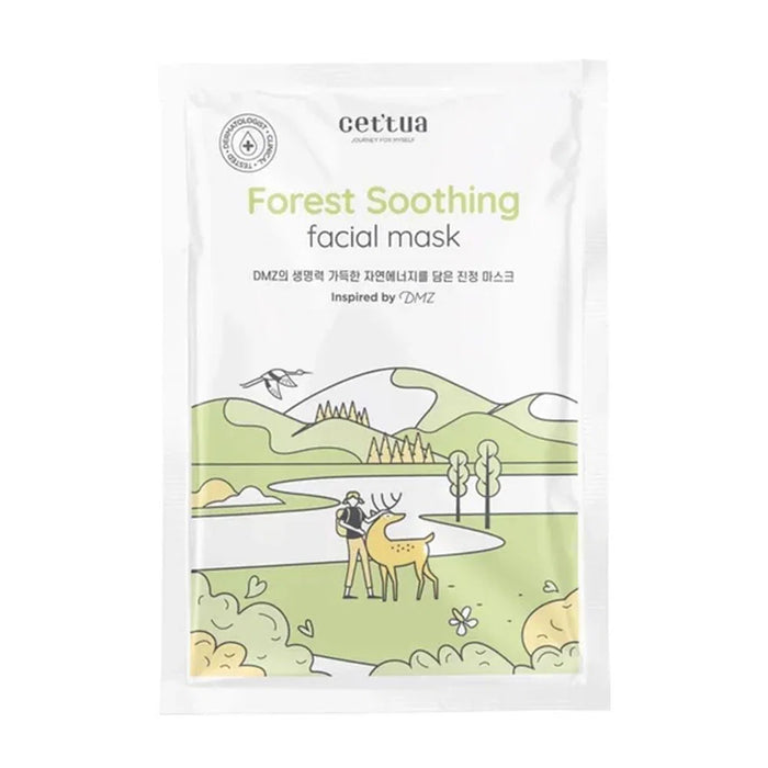 Mască facială Cettua Forest Soothing, calmantă, 20 g