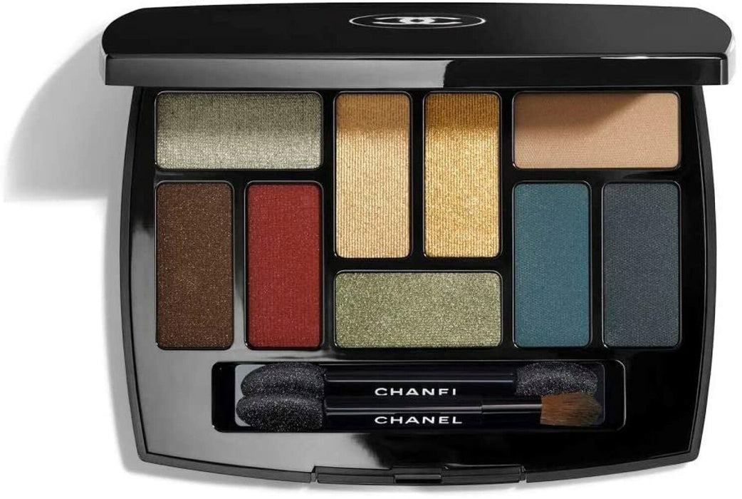 Paletă de farduri de pleoape Chanel Les 9 Ombres Quintessence, 9 nuanțe, 6,3 g