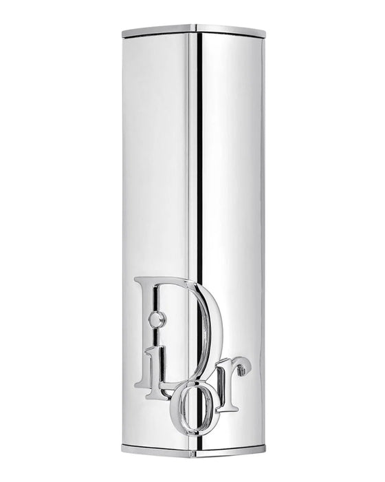 Carcasă pentru ruj Christian Dior Addict, metalică, argintie