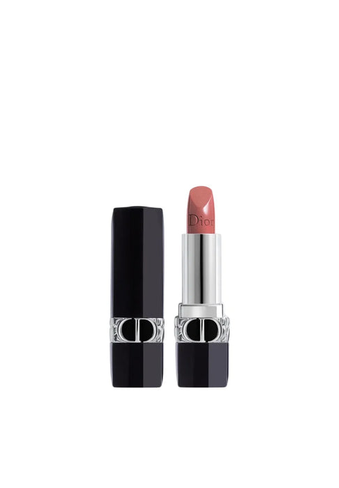 Ruj cremos Christian Dior Couture Colour Floral, mat, nuanța 100 Nud, reîncărcabil, 3.5 g