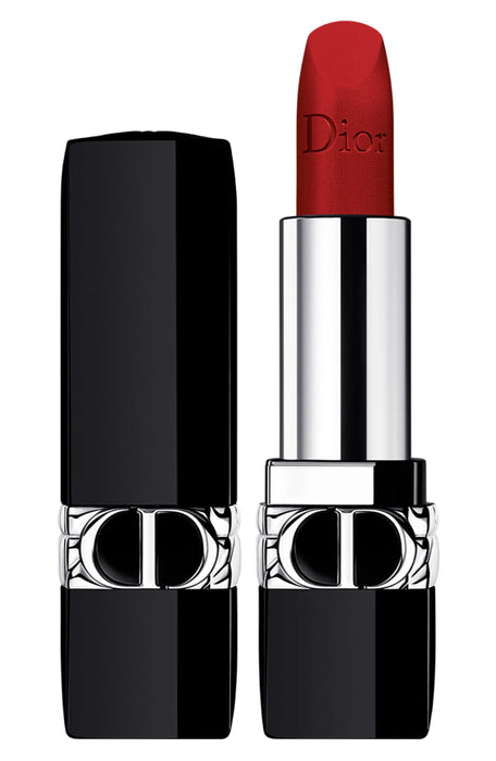 Ruj cremos Christian Dior Couture Colour, finisaj catifelat, nuanța 760 Favorite, reîncărcabil, 3,5 ml