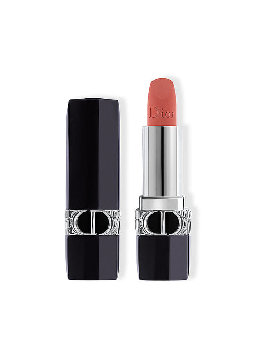 Ruj cremos Christian Dior Couture Colour, efect catifelat, nuanța 768 Lemn de trandafir, reîncărcabil, 3,5 g