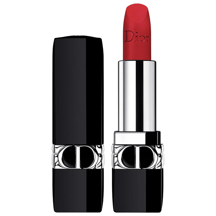 Ruj cremos Christian Dior Couture Colour Catifea, nuanța 773 Fericire, reîncărcabil, 3,5 ml