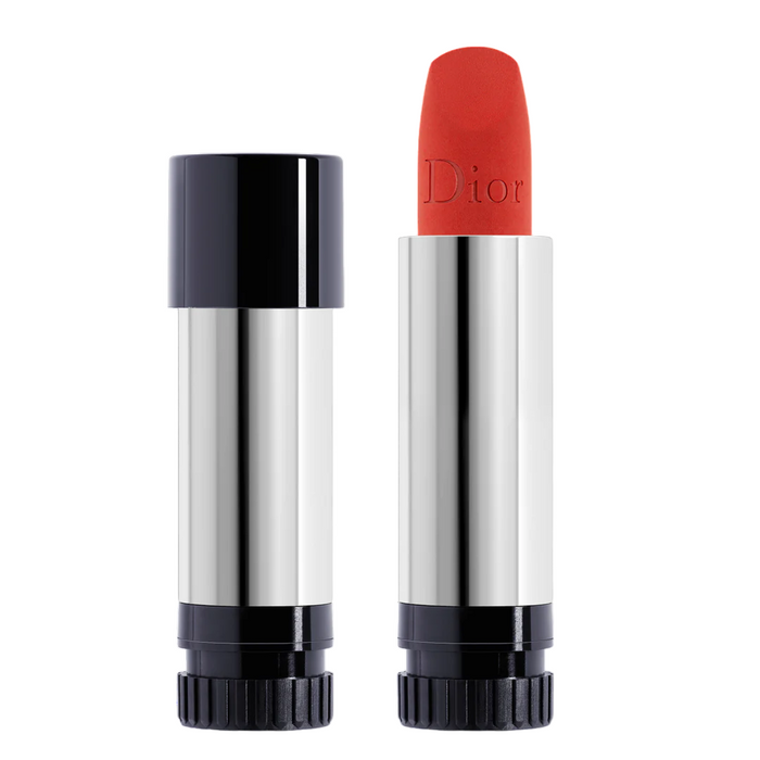 Balsam de buze Christian Dior Couture Colour, mat, nuanța 999 Terra Bella, reumplere, 3,5 g