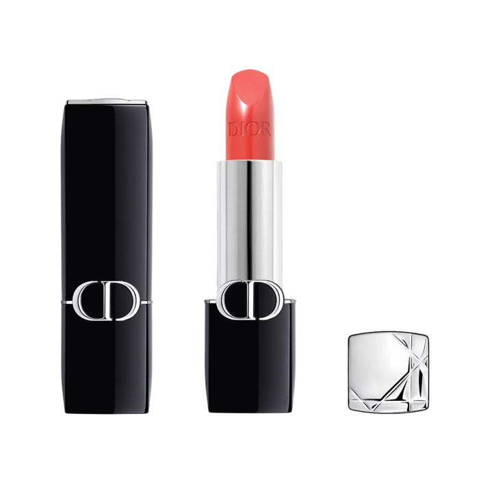 Ruj cremos Christian Dior Dior Rouge, finisaj satinat, nuanța 540 Coral mătăsos, 3.5 g