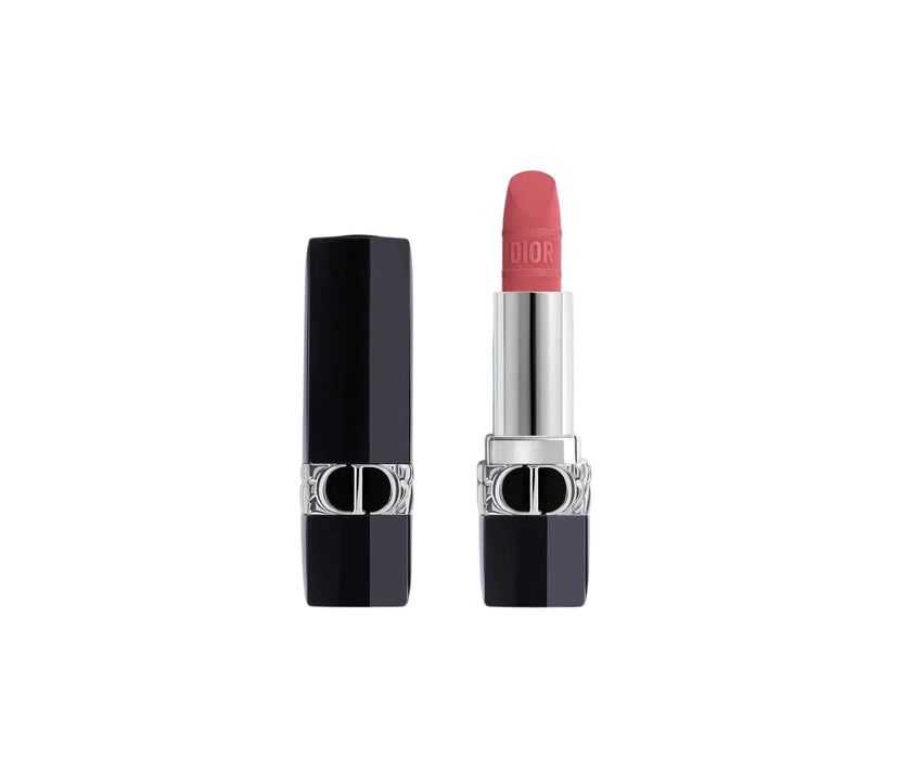 Ruj cremos Christian Dior Dior Rouge, finisaj satinat mat, nuanța 757, 3,5 g