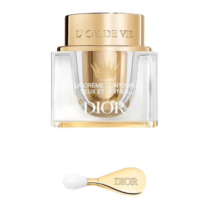 Cremă pentru conturul ochilor și buzelor Christian Dior L'Or De Vie, reumplere, 15 ml