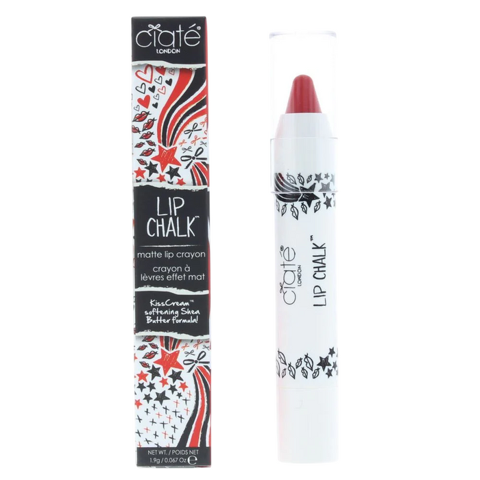 Creion de buze Ciate London Lip Chalk, mat, aplicare precisă, vegan, 1,9 g