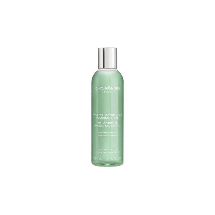 Ulei de duș Cinq Mondes Phyto-Aromatic, curățare și hidratare, pentru toate tipurile de piele, 200 ml