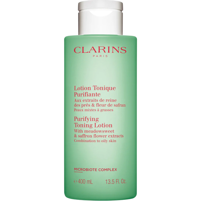 Loțiune tonică Clarins Purifying Toning Lotion, purificatoare, pentru ten mixt și gras, 400 ml