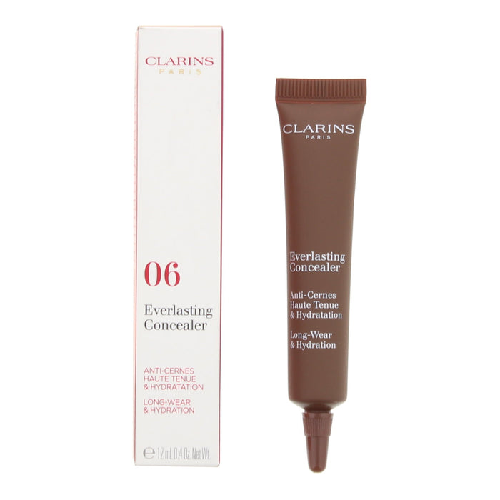 Corector lichid Clarins Everlasting, mat, nuanța 06 Extra Deep, 12 ml