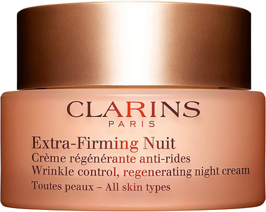 Cremă de față Clarins Extra-Firming Nuit, antirid, regeneratoare, de noapte, 100 ml