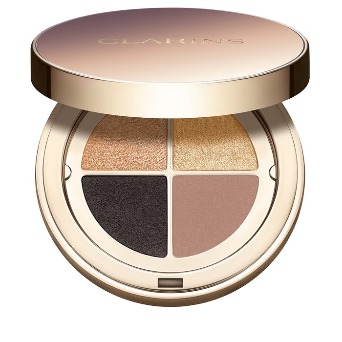 Paletă de farduri de ochi Clarins Ombre 4 Colour, 4 nuanțe, nuanța 08, 4 g