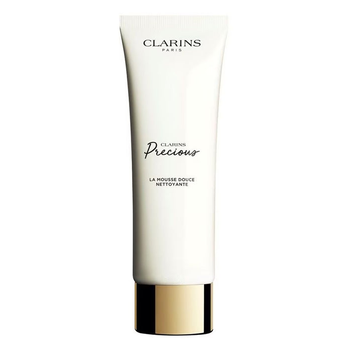 Cremă spumantă de curățare Clarins Precious La Mousse, pentru demachiere, 125 ml