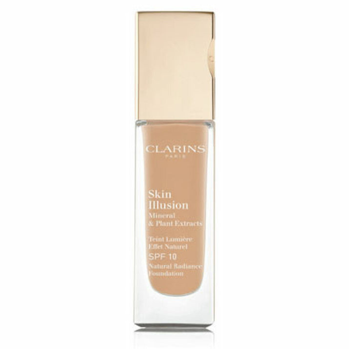 Fond de ten lichid Clarins Skin Illusion, nuanța 110 Miere, 15 ml, tester