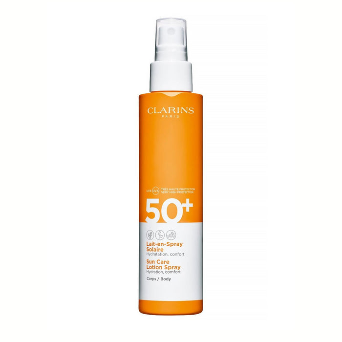 Loțiune de corp Clarins Sun Care, spray, SPF 50+, 50 ml