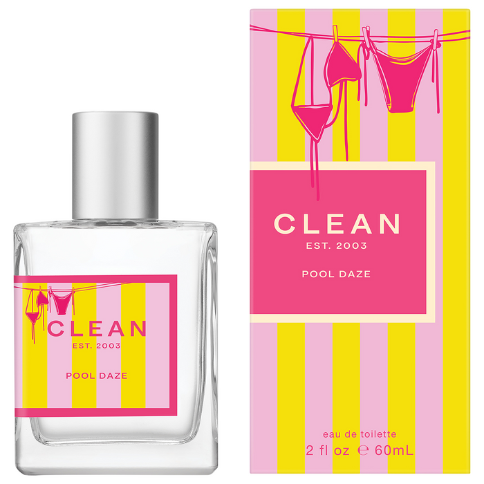 Apă de toaletă Clean Classic Pool Daze, pentru femei, 60 ml