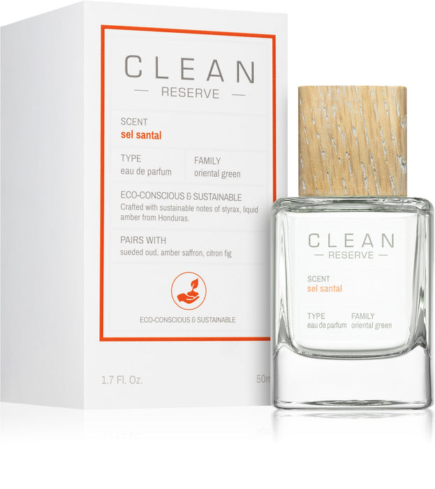 Apă de parfum Clean Reserve Sel Santal, unisex, reîncărcabilă, 50 ml