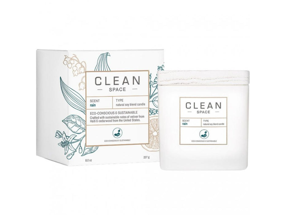 Lumânare parfumată Clean Space Warm Cotton, 227 g