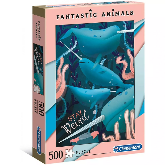 Puzzle Clementoni Fantastic Animals, 500 de piese