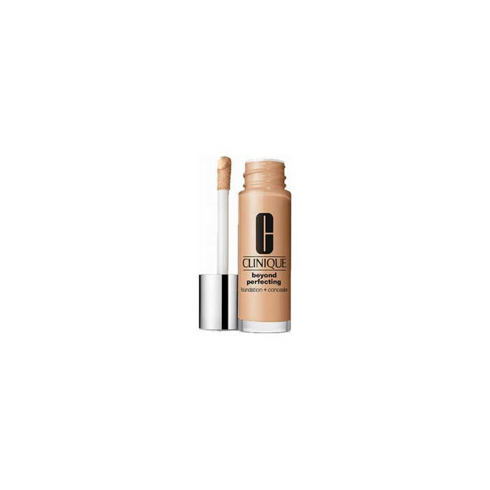 Fond de ten lichid și corector 2-în-1 Clinique Beyond Perfecting, finisaj mat, nuanța 07 Cream Chamois, 30 ml, tester