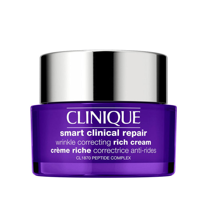 Cremă de față Clinique Smart Clinical Repair, antirid, de zi, bogată, 50 ml