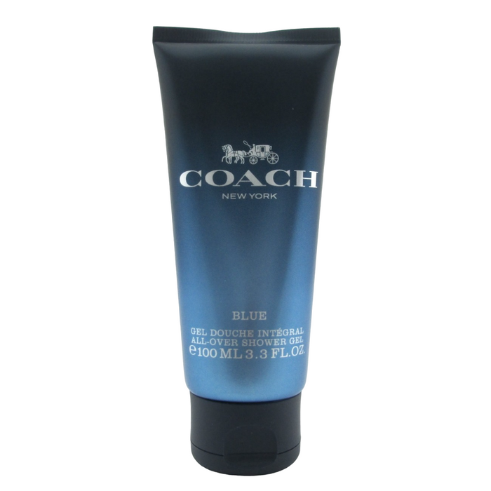 Gel de duș Coach Blue, pentru corp, barbă și păr, 100 ml