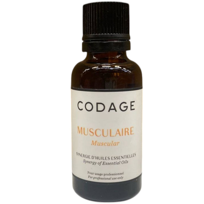 Ulei de corp Codage Synergy of Essential Oils Musculaire, stimulativ, 30 ml
