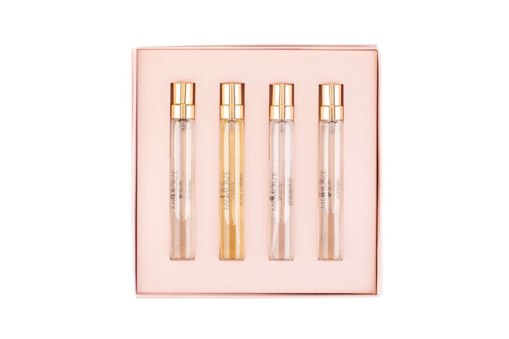Set Memoize Collection II, unisex, 3 extracte de parfum + apă de parfum, 4 × 7,5 ml
