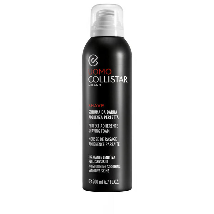 Spumă de ras Collistar Linea Uomo, hidratantă, calmantă, pentru piele sensibilă, pentru bărbați, 200 ml