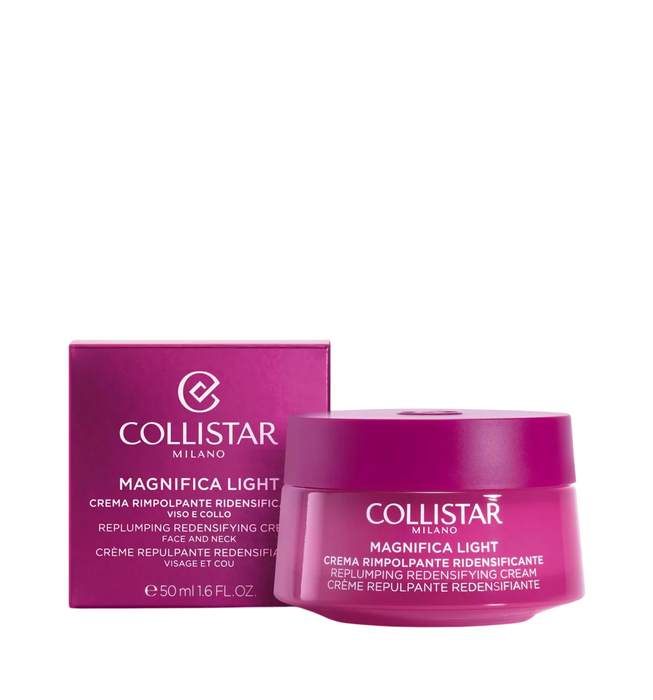 Cremă de față Collistar Magnifica Light, cu efect de umplere și redefinire, 50 ml
