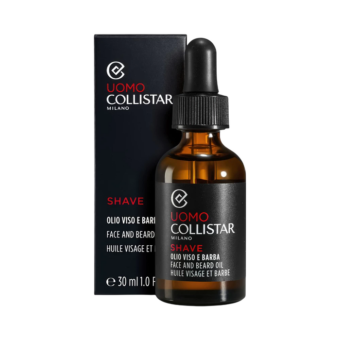 Ulei pentru față și barbă Collistar Uomo Shave, hidratant, 30 ml