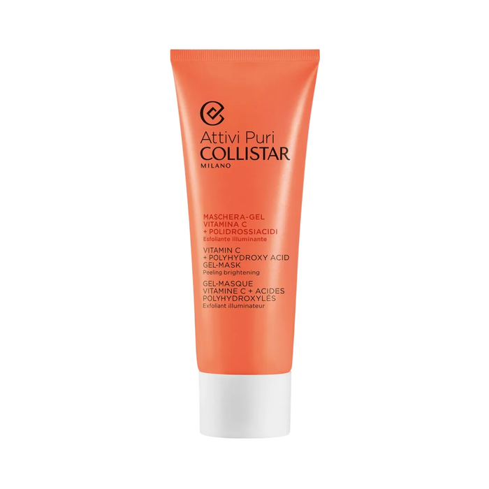 Mască-gel Collistar Attivi Puri Vitamin C, exfoliantă, iluminatoare, pentru față, 75 ml