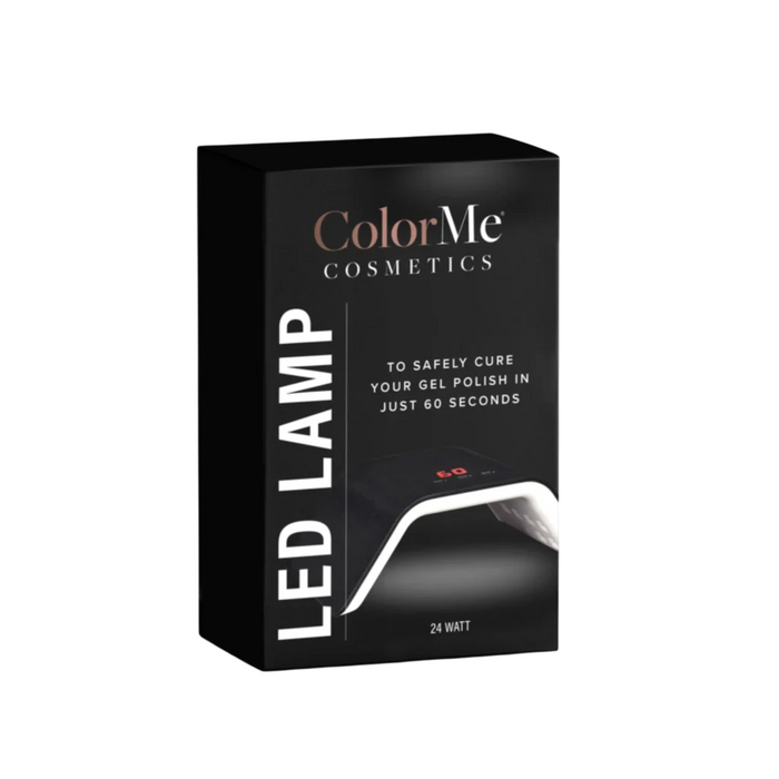 Lampă LED pentru unghii ColorMe Cosmetics ColorMe, 24 W, neagră