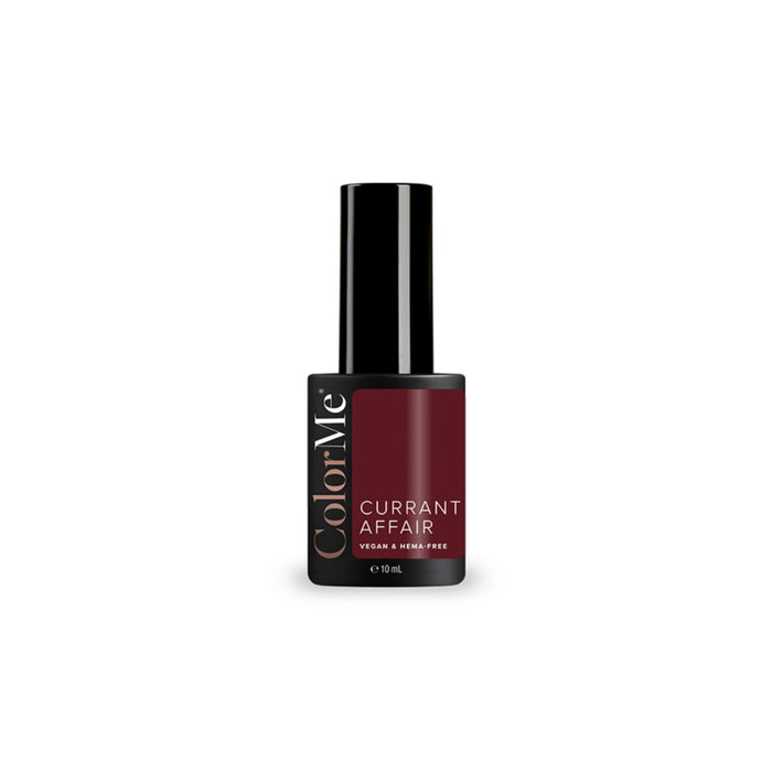 Ojă semipermanentă ColorMe Cosmetics Currant Affair, gel, vegană, fără HEMA, 10 ml