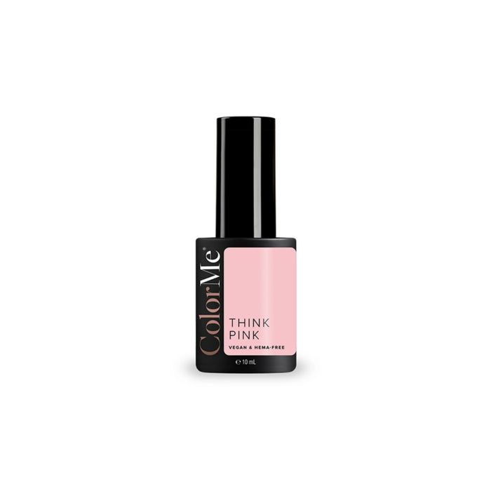 Ojă semipermanentă cu gel ColorMe Cosmetics Think Pink, nuanța Think Pink, 10 ml